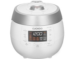 Digitale Rijstkoker met Twin Pressure - 1150 Watt, 1,8 Liter, 10 Kopjes, Wit