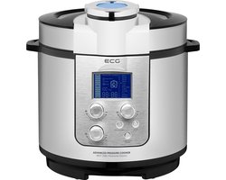 ECG MHT 1661 Pressione Nuovo Multifunctionele snelkookpan, 12 cooking modes, 1000 W