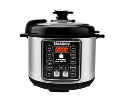 Gran Vida® - Elektrische Snelkookpan - Inclusief Slowcooker Functie - 5L Capaciteit - Multifunctioneel - 1050W Vermogen