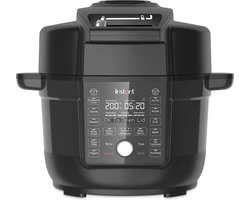 Instant Pot 6,2L Duo Crisp Ultimate airfryer + multicooker | één deksel voor alle programma's waaronder drukkoken en airfryen