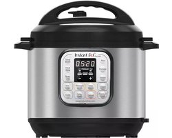 Instant Pot Duo 7-in-1 Multicooker 5,7 L - Snelkookpan, Slow Cooker, Rijstkoker, Stomer, Voedselverwarmer, Sauteren, Yoghurtmaker