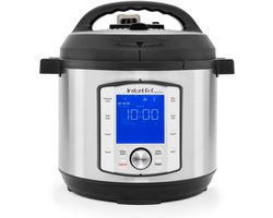 Instant Pot Duo Evo Plus 10-in-1 Multicooker 5,7 L -snelkookpan, slowcooker, rijstkoker, stomer, sous vide, voedselverwarmer, koekenpan, yoghurtmaker, cakemaker en soeppan