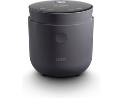 Lauben Rice Cooker - 1.5L - Rijstkoker Klein - Rice cooker small - Rijstkoker met lage suikerfunctie - 500W - Zwart