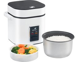 Rijstkoker - 2L Rice Perfect, stoomkoken, warm houden, automatische uitschakeling, 400 W