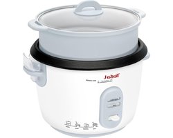 Rijstkoker vooraf ingestelde kookprogramma's - inhoud 10 kopjes (18 l) - handmatige aanpassingen - perfect kokende rijst - stoommand inbegrepen - 700 W