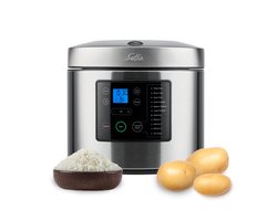 Solis Rice & Potato Cooker 8161 - Aardappel- en Rijstkoker - RVS - Zilver