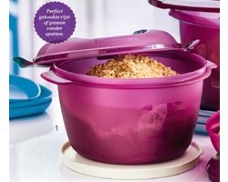 Tupperware Rijstmaker / Rijstkoker in magnetron — 3L