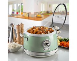 Vintage Rijstkoker - Vintage - rijstkoker/slow cooker - groen