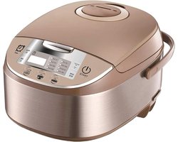 White-Label® Rijstkoker met Stomer - Multicooker - Rice Cooker - Roségoud