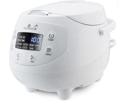 Yum Asia Panda Mini Rice Cooker With Ninja Ceramic Bowl and Advanced Fuzzy Logic