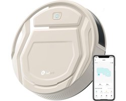 2-in-1 Robotstofzuiger met Laadstation - Met Dweilfunctie (Excl. Dweilaccessoires) - 3.0 Technologie - 120 min. - Robotstofzuigers - Dweilrobot - Huisdieren - Stofzuiger - Spraakbesturing & App - Beige