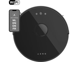 AENO RC3S robotstofzuiger - Dweil functie - Smart app NL - 2.5KPa - Zwart