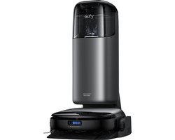 eufy Clean S1 Pro Robotstofzuiger All-in-One Station met dweilfunctie -- Self-Cleaning met Eco Clean Ozon™ - 8.000 Pa Zuigkracht, Slimme Obstakelvermijding, Multi-Level Mapping, Automatische Mopterugtrekking, Perfect voor Dierenharen