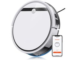 Ilife V3x Robotstofzuiger En Dweilcombo - V 3S Pro Geüpgraded - Compatibel Met Alexa/Google/Wifi - 120 Minuten - 3000Pa - Ideaal Voor Haren Van Huisdieren