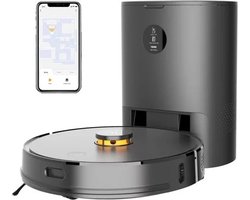 IMOU RV-L11-A - Robotstofzuiger met Laadstation En Dweilfunctie - Razendsnelle inkaartbrenging door LIDAR sensor - Automatische lediging - No Go Zone instellen - 2700 Pa zuigkracht - 110 minuten aaneengesloten reinigen