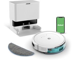 iRobot Roomba Combo® 2 Essential + AutoWash Dock - Robotstofzuiger met Dweilfunctie - Wit- Y0512