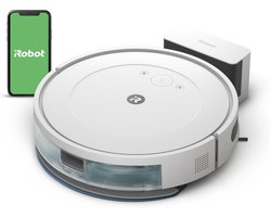 iRobot Roomba Combo® Essential Robotstofzuiger met Dweilfunctie - Wit - Y0112