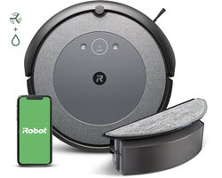 iRobot Roomba Combo® i5 - Robotstofzuiger met Dweilfunctie - Met Laadstation - Ideaal voor Huisdieren - i5176