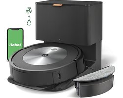 iRobot Roomba Combo j5+ Robotstofzuiger met Dweilfunctie - Objectdetectie en vermijding - Leegstation - Ideaal voor Huisdieren - j5578