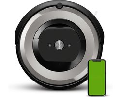 iRobot Roomba - Robotstofzuiger - Wifi-verbinding - Rubberen Borstels - Huisdieren - Gepersonaliseerde Suggesties - e5154