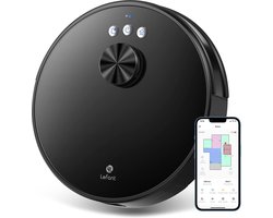 Lefant LDS Navigatie Robotstofzuiger LS1 Pro - 3200 Pa Zuigkracht, 150 Min Batterijduur, Alexa/APP/WiFi