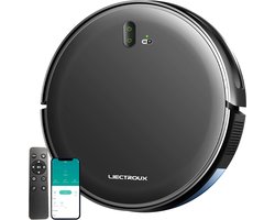 Liectroux L200 - Robotstofzuiger & Dweilfunctie - 4000Pa Zuigkracht - Wifi App Bediening of Afstandsbediening - Werkt met Alexa en Google Home