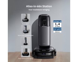 Luxe PRO Dweilrobot – Robotstofzuiger met Dweilfunctie – Met Laadstation – Dweilmachine – Extra Krachtig – 10 in 1 Reiniger – 8000PA – 500W