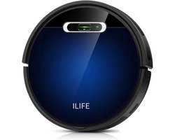 Majesticmania Robotstofzuiger - ILIFE B5 Max - Appbediening - Robotstofzuiger Met Laadstation - 2000Pa - Dun - 76mm - Robotstofzuiger Met Dweilfunctie - Vacuümzuiger - 120 minuten - G Slam- Navigatiesysteem - Zwart