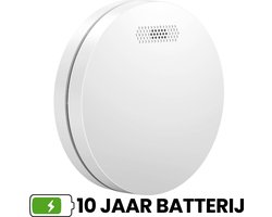 Aroha Safety Pro Rookmelder - 10 jaar batterij & sensor - Extra dun design rookmelder, brandmelder per stuk