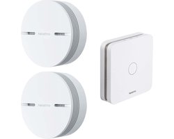 Netatmo 2 x Slimme Rookmelder + Slimme CO melder