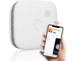 Smartwares Slimme rookmelder FSM-12601 - met app - WIFI - Smart