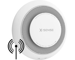 X-Sense XP01-W Koppelbare combimelder - Rook en koolmonoxide - 10 Jaar batterij - Rookmelder en koolmonoxidemelder - Rook én CO melder - Koppelbaar