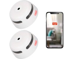 X-Sense XS01-WT Slimme rookmelder met wifi - 2 Rookmelders - Tuya Smart Home - Voldoet aan Europese norm - Brandalarm