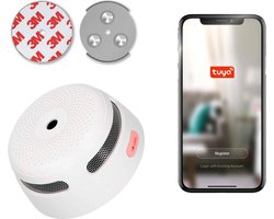 X-Sense XS01-WT Slimme rookmelder met wifi - Met magneet montage - Tuya Smart Home - Voldoet aan Europese norm - Brandalarm zonder boren