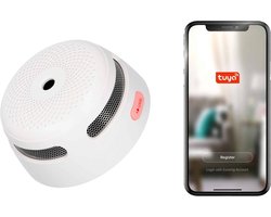 X-Sense XS01-WT Slimme rookmelder met wifi - Tuya Smart Home - Voldoet aan Europese norm - Brandalarm