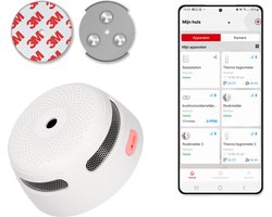 X-Sense XS01-WX Slimme rookmelder met Wifi - Met magneet montage - X-Sense Home Security - Voldoet aan Europese norm - Brandalarm zonder boren