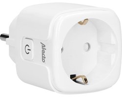 Alecto SMART-PLUG10 - Smart wifi tussenstekker, 16A, 3680W, wit