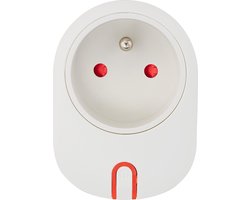 Caliber Slimme Stekker - Smart Plug - Type E Belgisch / Franse Penaarde - Bedien met Tuya App en Google Home (HWP102F)