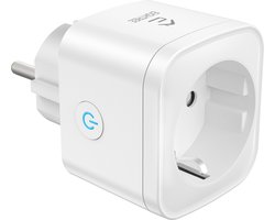 EIGHTREE - ET21-1 - Smart Plug - Wifi - 1-delige set - Slimme Stekker - App Bediening - Verbruiksmeter - Energiemeter -Spraakbediening met Alexa & Google Home