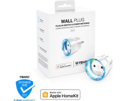 FIBARO Wall Plug - Werkt alleen met Apple HomeKit - Type F - NL versie