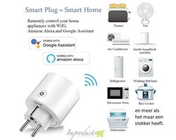 Intelligent stopcontact / wifi stekker smart plugs maakt u huis slim 1 stuk