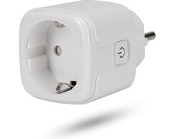 SEC24 HAS860 Slimme stekker WiFi plug met digitale timer 16A- Tijdschakelaar - Energiemeter - Energie besparing - Werkt met Google Home en Alexa