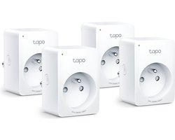 TP-Link Tapo P110(4-pack)(FR) - Slimme Stekker - Energiebewaking