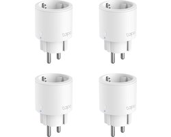 TP-Link Tapo P115 - Mini Slimme Stekker - Smart Plug - Wifi Stopcontact - Energiebewaking - 4 pack