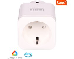 Triple J® Smart Plug - Slimme Stekker - Geschikt voor Google Home - Geschikt voor Alexa