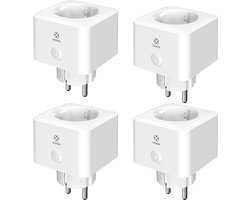 Woox R6087 4-Pack - Smart Plug - Alexa & Google Assistant - No Hub Required