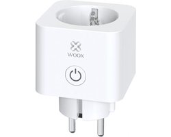 WOOX R6113 SMART stopcontact/plug 16A met Energiemanagement, WI-FI en BLUETOOTH