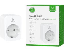 WOOX R6118 - Smart Plug - Energy Monitoring - Alexa & Google Assistant - No Hub Required