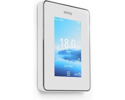 6iE Smart Wifi Thermostaat Elektrische vloerverwarming | Kleur: Cloud White / Wit | Warmup