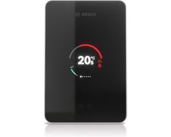 Bosch EasyControl slimme thermostaat - zwart (bedraad)